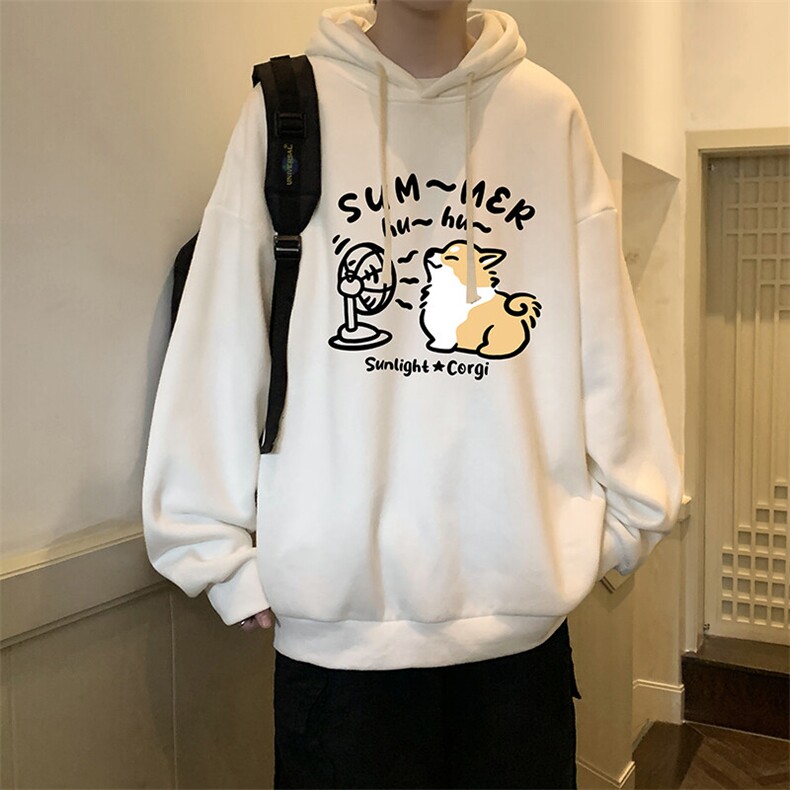 连帽卫衣男大码胖子帽衫大号运动服WY2420-P35,男装卫衣,电商A040