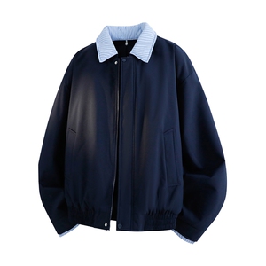 潮流宽松休闲棉衣潮牌高街棉服A161-9983图片