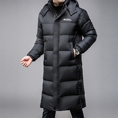 B365精品中长款男士90鸭绒羽绒服主推款大货稳定长期款，男装羽绒服，钱塘207-3
