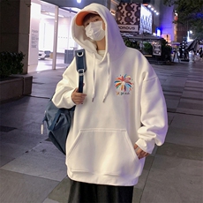 CM115卫衣男秋冬5新款休闲美式外套ins宽松重磅纯棉大码长袖帽衫，女装短外套，星座304A
