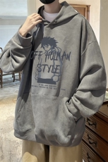 量大优可提供视频麂皮绒卫衣连帽HD019-1-LPWY4267-P40，男装卫衣，电商019-1