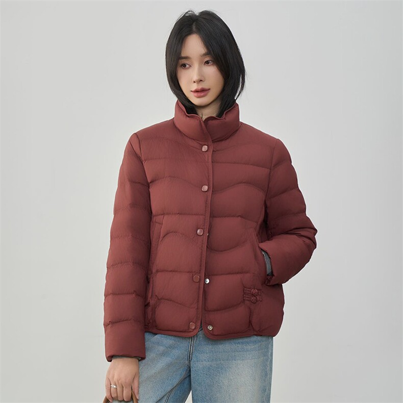 2025新款90白鸭绒羽绒服杜哪款常规无帽短款否保暖中古风白鸭绒,女装羽绒服,阳光伊恋