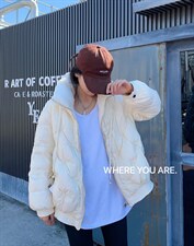 工艺钉珠羽绒外套，其它，维多利亚