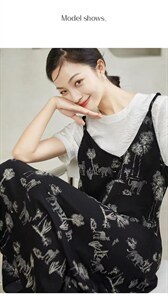 现货，夏季新款-设计师系列趣味印花吊牌连衣裙图片