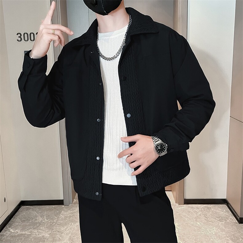 工装外套男新款潮流短款夹克衣服男士春秋款上衣,男装夹克,星座1013
