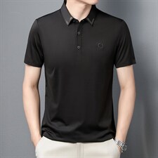 休闲商务POLO衫男士T恤2022无痕半袖T恤凉感上衣ZL1234-P62，男装Polo衫，星座1105-3