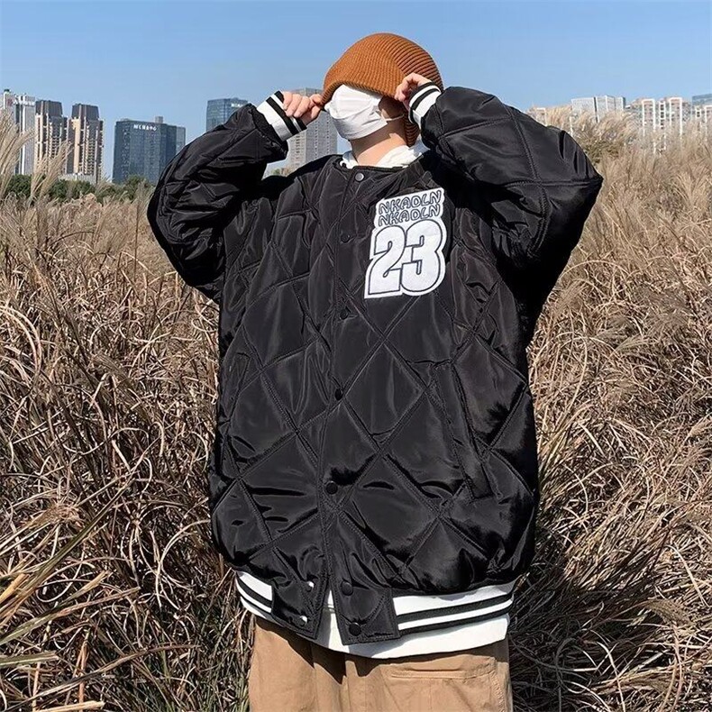 棉服男士韩版潮流棒球服休闲夹克休闲外套男CC025-P65,男装夹克,星座911-3