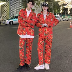R1薛子谦同款同花色同质量同款式中高端西服大码套装情侣，男装西服，星座115A(原星座507）