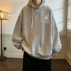 连帽卫衣男大码胖子帽衫大号运动服WY2430-P35，男装卫衣，电商A040