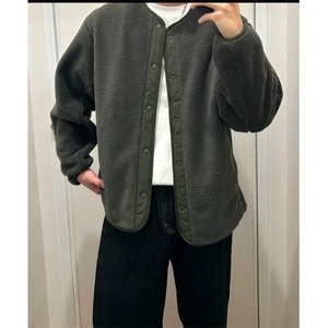 有货。。布写者 摇粒绒外套男女JF001-P75图片