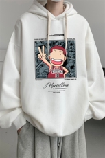8XL连帽卫衣男大码胖子帽衫大号运动服WY2392-P35，男装卫衣，电商A040