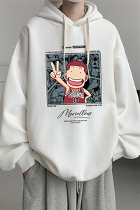 8XL连帽卫衣男大码胖子帽衫大号运动服WY2392-P35图片