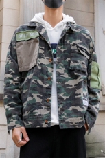 2021春装新款男士百搭工装夹克休闲韩版潮流外套男DS335TP80，男装夹克，电商A102