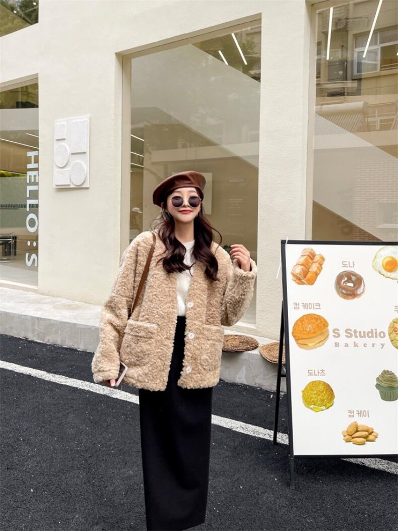 可拆卸卫衣帽皮毛一体。，女装卫衣/绒衫，欧妮卡蒂蔓