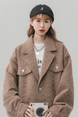 1中性风美式潮牌夹克男情侣休闲大码M-5XL外套女JK8748P95控128，男装夹克，星座226-2