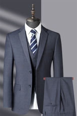 D8300春季新款男士礼服西装修身商务休闲男装西服三件套装320，男装休闲套装，电商B360