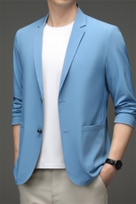 XLAL-K2212男士2023年新款百搭西装男短袖商务休闲外套男P90，男装西服，电商B360