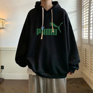 纯棉连帽卫衣男大码运动帽衫宽松薄WY2227-P35 加绒款-P40图片