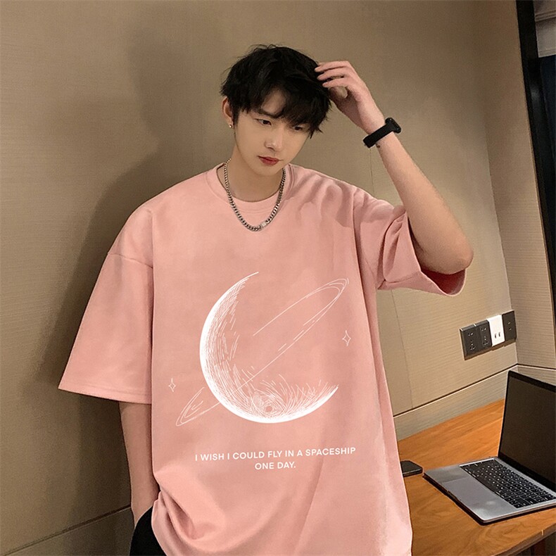 麂皮绒短袖t恤男大码半袖男JD82246-P25,男装T恤,电商A040
