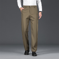 男士西裤春夏季西装裤商务休闲裤宽松直筒长裤子男2501现货外贸，男装西服套装，星座224-3