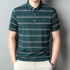 ZG1372男式2023年夏季新款T恤男短袖商务时尚休闲体恤男装P67，男装T恤，电商B360
