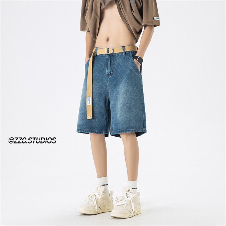 现货夏季休闲牛仔裤短裤DWK51P45,男装牛仔裤,电商D325