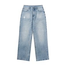 美式高街水洗直筒牛仔裤潮流宽松休闲裤A161-N80-P60控98元，男装休闲裤，电商A161