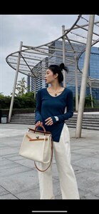 开叉打底衫六个颜色MLXL三个尺码图片