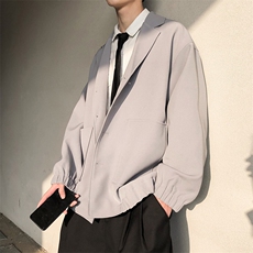 2024年春季宽松小西装男雅痞情侣休闲西服外套A071-X01-P80，男装西服，电商A071