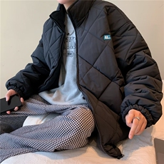 美式复古冬季男生棉衣棉服冬款外套秋冬保暖加厚简约新款港风潮，男装棉衣，星座506A