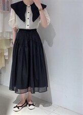 欧根纱半裙，女装半身裙，驿谷