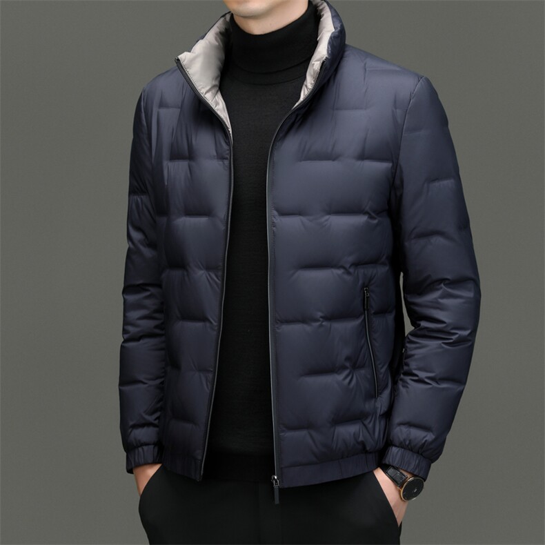 CSYR82373钱塘2020-2新款商务休闲冬季厚款中年男士羽绒服P185,男装羽绒服,钱塘207-2