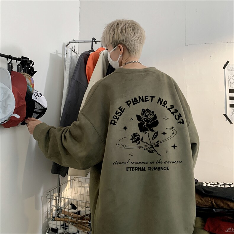 特p32高品质360G麂皮绒圆领卫衣JW2456，男装卫衣，电商B370