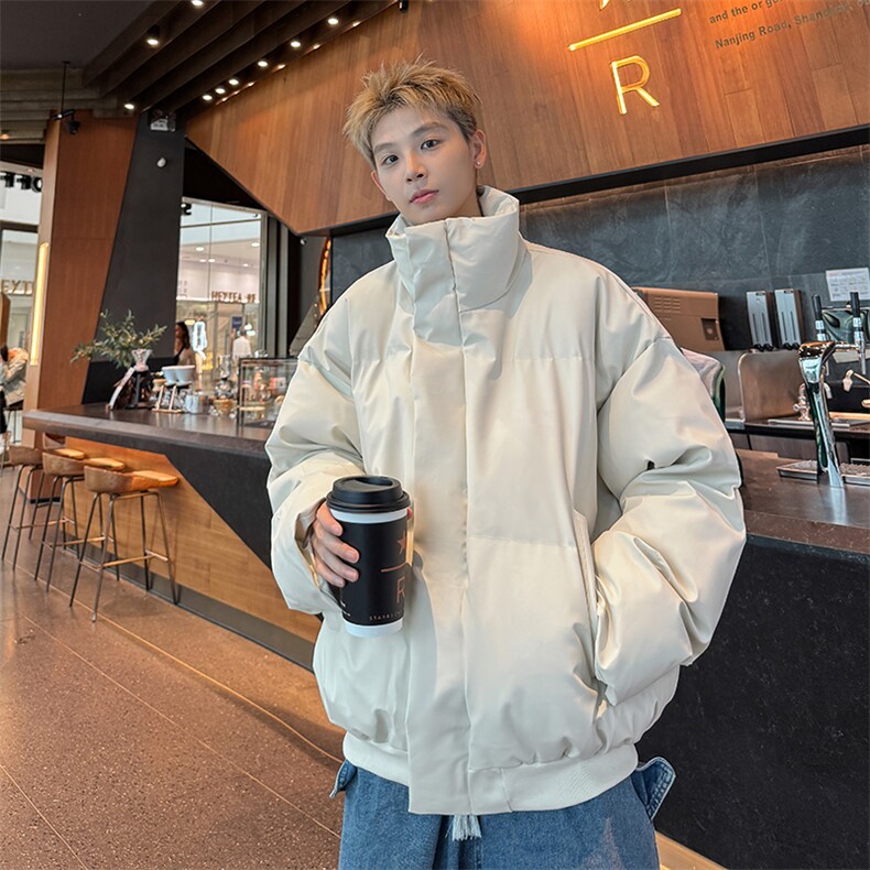 冬季pu皮短款棉服男棉衣保暖外套MY258直播P80，男装棉衣，星座1904A