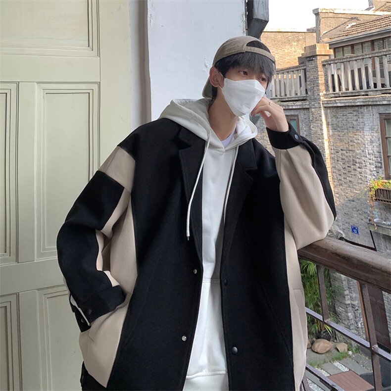 男装 呢料呢子 夹克B239-F529-P115图片