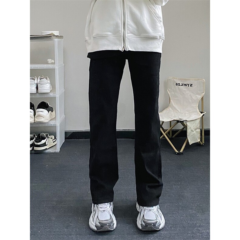 B221美式ins高街暗黑小众修身弹力休闲牛仔裤LK23010-P60控78,男装牛仔裤,电商B221