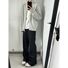 【有货】cleanfit拉链开衫毛衣外套男款针织衫M5653LL-特P55，男装针织衫/毛衣，星座1007（原301D）