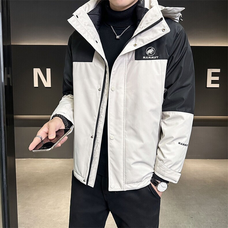 三合一冲锋衣羽绒服2025新款男士冬装外套B240-YR6688-P235,男装羽绒服,电商B240