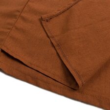 棉麻纯色半身裙2025年夏季文艺潮流简约时尚百搭，女装半身裙，风姿绰