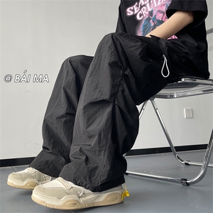 夏季男女多巴胺多口袋工装裤速干宽松休闲裤XZ211-1-K2339-P55图片