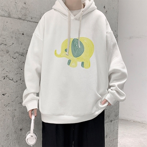 连帽卫衣男大码胖子帽衫大号运动服WY2441-P35图片
