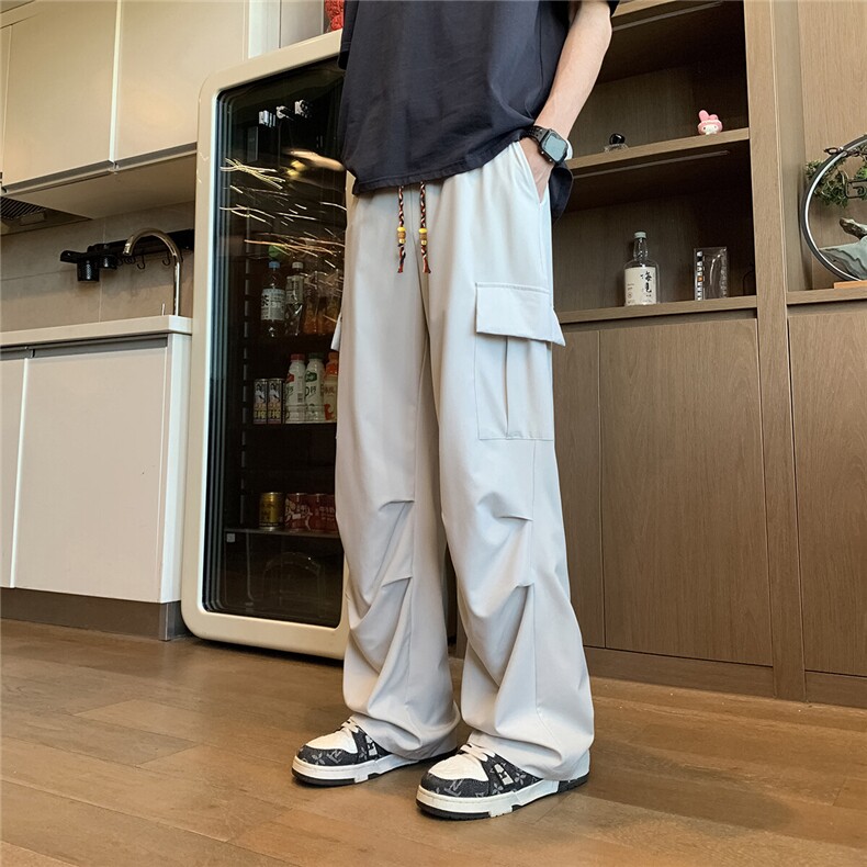 褶皱夏季速干休闲裤 K111模特酒店 92%聚酯纤维8%氨纶(S-2XL)TP28图片