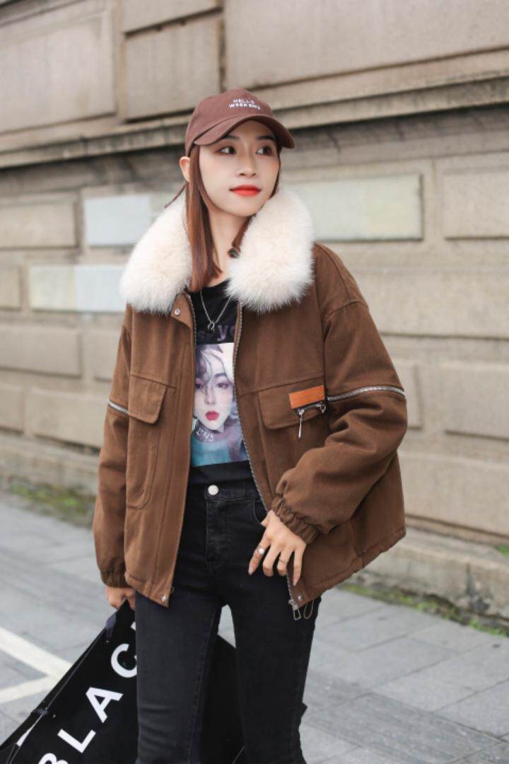 【现货】冬季新款：休闲时尚狐狸大毛领派克服，其它，越野沙丘R