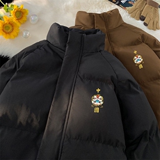 现货抖音得物可供视频冬季三防加厚羽绒棉衣外套面包棉服81158，男装棉衣，电商A486