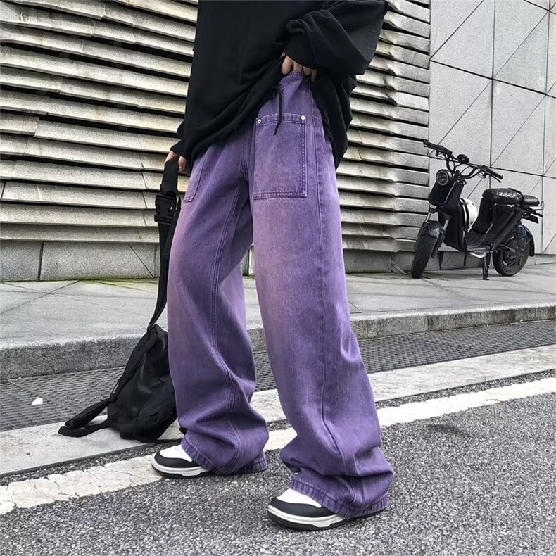 牛仔裤男夏季潮大码休闲裤子高街N8116P48,男装牛仔裤,星座1116-2