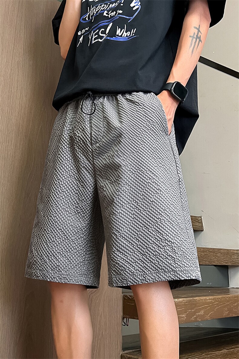 K201-P25控39新款现货夏季宽松男士休闲短裤,男装牛仔裤,星座209-1