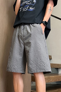 K201-P25 控39 新款现货夏季宽松男士休闲短裤图片