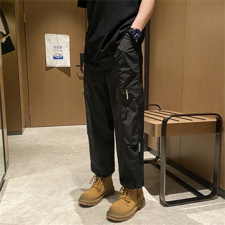 机能束脚防水冲锋裤男款裤子痞帅气工装登山裤夏季 KV523图片