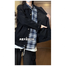 JK988-P60-控88现货牛仔夹克外套，男装夹克，星座116