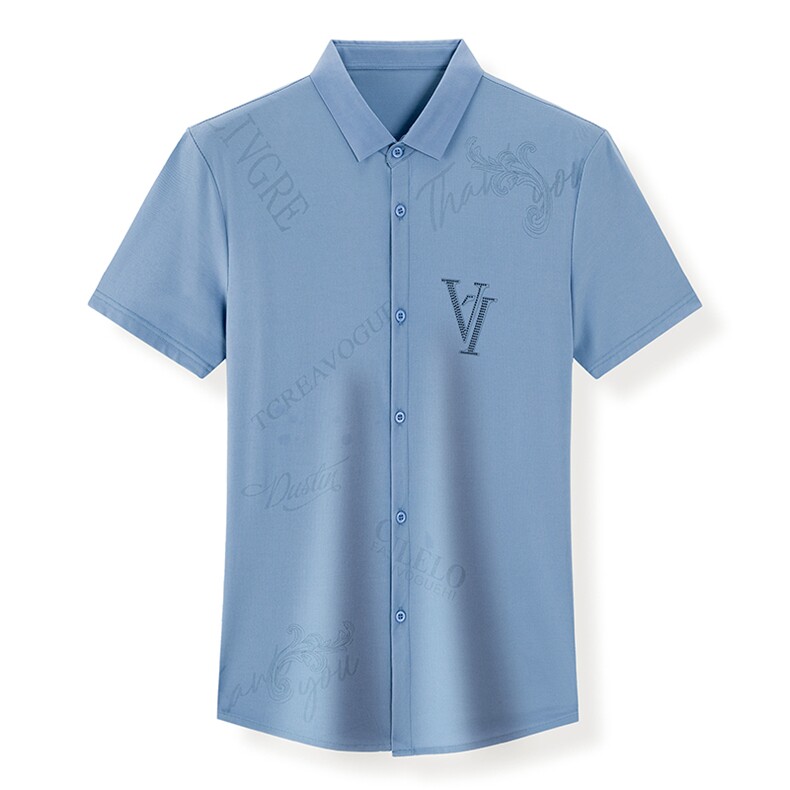 AD3923钱塘2020-3精品男士高端商务休闲衬衫P60,男装衬衫,钱塘207-3
